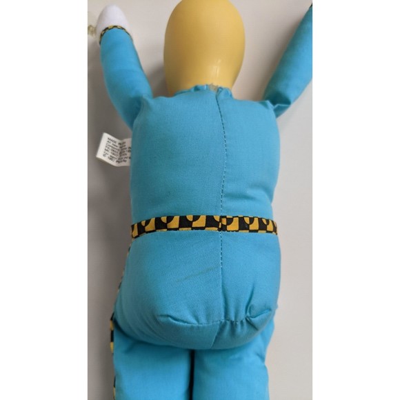 Crash Dummy window doll. Bing plush Suction cups. Vintage 1992 Play By Play - Picture 5 of 8